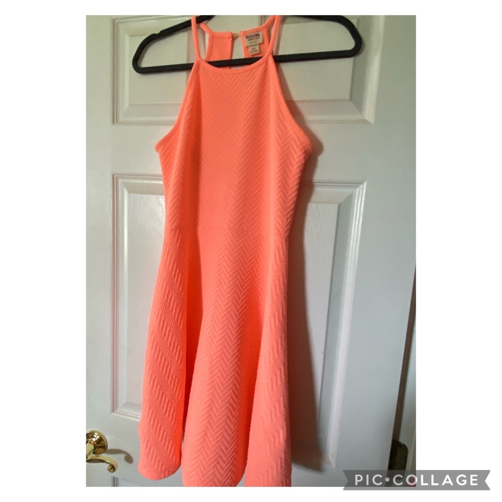 Bright Coral Dress